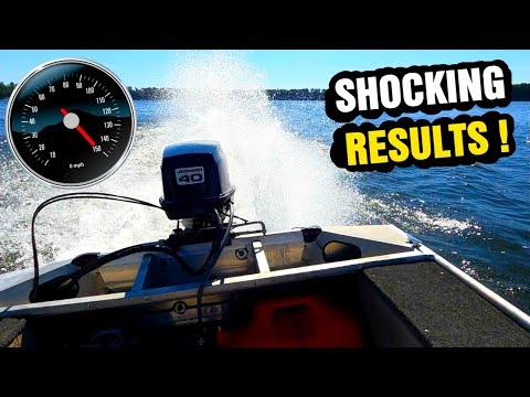 TOP SPEED 40 hp Johnson 16 FT Bass Tracker !!