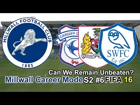 FIFA 16 Millwall Career mode S2 #6-Can We Remain Unbeaten?