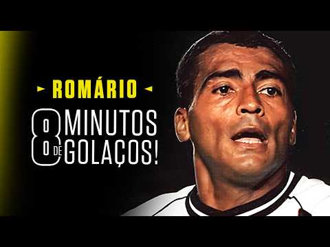 Romário – 8 Minutes of Stunning Goals