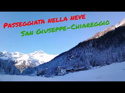 Passeggiata nella neve - San Giuseppe-Chiareggio - Valmalenco