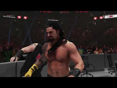 WWE TLC Roman reigns vs Kevin Owens