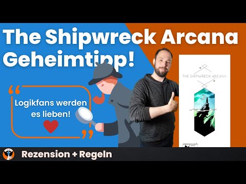 The Shipwreck Arcana - The board game for logic fans - Rules and review of the hidden gem