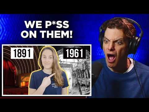 American Reacts to The Shocking Way America Treats It's Historic Buildings Compared to Britain!