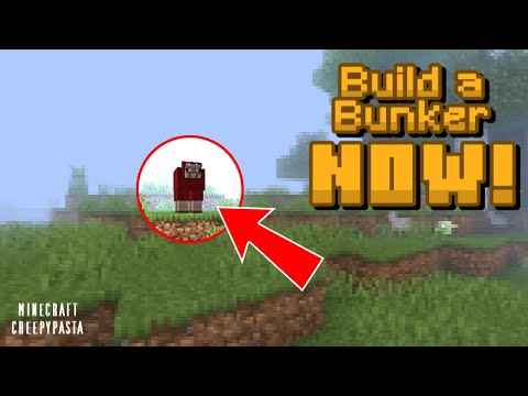 If a Red Sheep Seems to Spy on You, BUILD A BUNKER QUICK! Minecraft Creepypasta