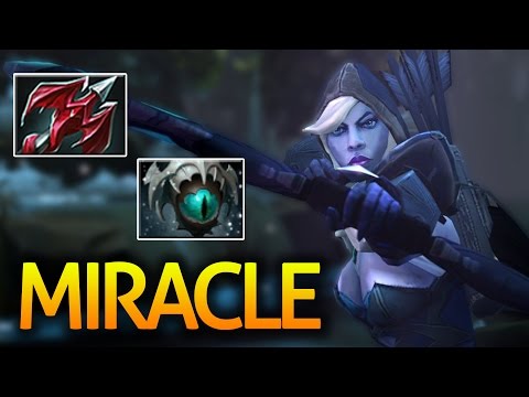 Miracle- Drowranger Eye of Skadi Dragon Lance HARDGAME Dota2 Gameplay