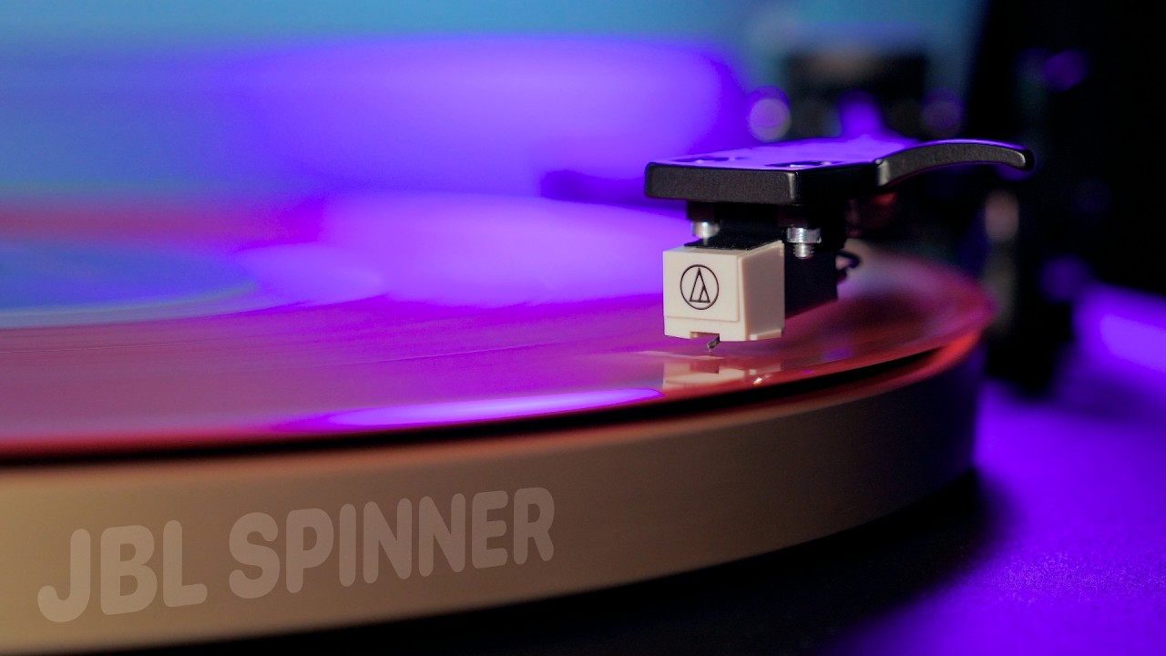 Програвач вінілу JBL Spinner BT (Black Gold) JBLSPINNERBTGLDEU video preview
