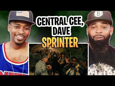 AMERICAN RAPPER REACTS TO -Central Cee x Dave - Sprinter [Music Video]