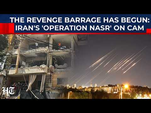 Iran Unleashes Brutal 'Operation Nasr', Missiles Rain Down Again Just Hours After Israeli Strikes