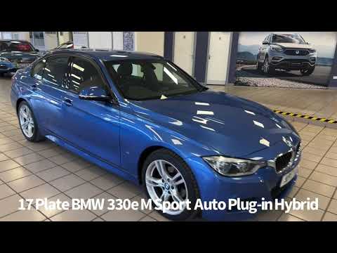 17 Plate BMW 330e M Sport Auto Plug-in Hybrid