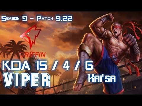 GRF Viper KAI'SA vs SIVIR ADC - Patch 9.22 KR Ranked