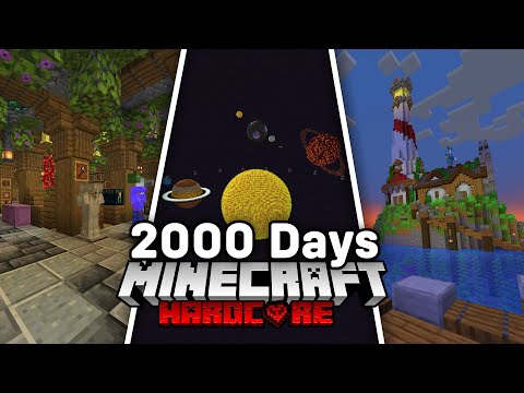 I Survived 2000 Days In Minecraft Hardcore