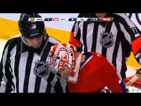 Montreal Gives Saku Koivu A Standing Ovation In His Last Game In Montreal - October 25th, 2013