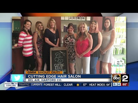 Cutting Edge Hair Salon says Good Morning Maryland!