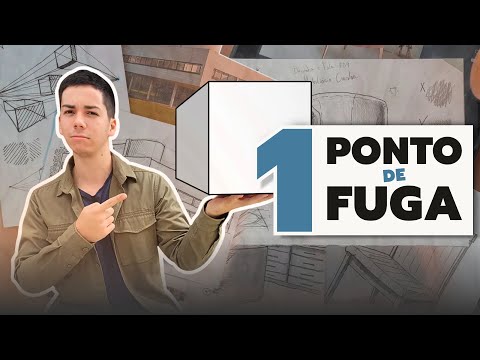 HOW TO DRAW Architecture - Perspective with 1 Vanishing Point