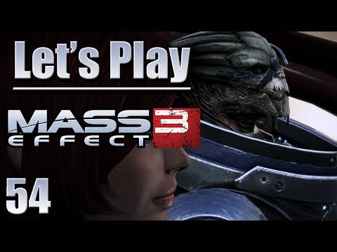 Let's Play Mass Effect 3, Blind - [Ep 54] - A Date with Garrus & Javik's Speech on the Citadel | ME3