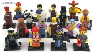 🔄 LEGO Movie Collectible Minifigs series 1 review! Close look at all 16 re upload 20131227