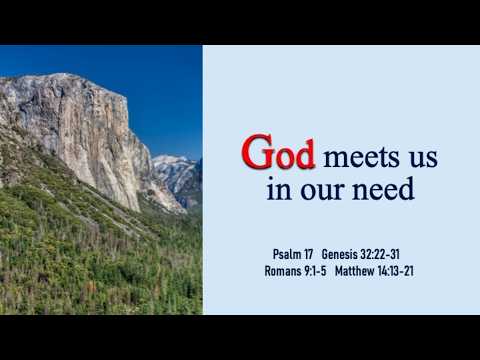 GOD MEETS US IN OUR NEED