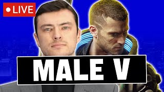 LIVE with Male V aka Gavin Drea from CYBERPUNK 2077 video