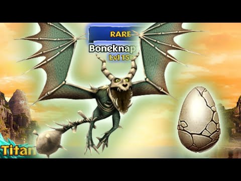 Boneknapper Max Level 150 Titan Mode | Dragons: Rise of Berk
