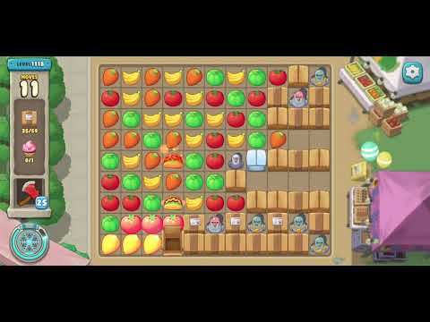 We Bare Bears Match3 Repairs Level 1118 - No Boosters