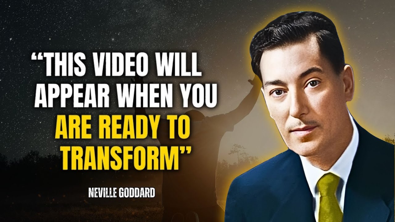 This Video Will Find You, When Your Life Is About To Change! - Neville Goddard Motivation