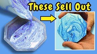 Easy Side Hustle Making Designer Coasters From Home