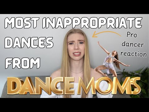Professional Dancer Reacts To Inappropriate Dance Moms Dances | Katie Whitcombe