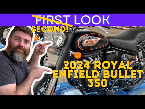 First Look - Royal Enfield Bullet 350 Black Gold