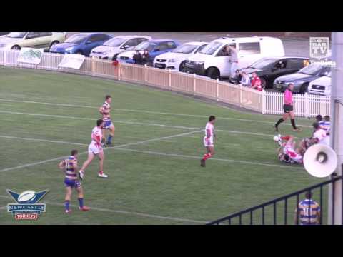 2016 Newcastle RL Round 2 1st Grade Highlights - Lakes United v South Newcastle