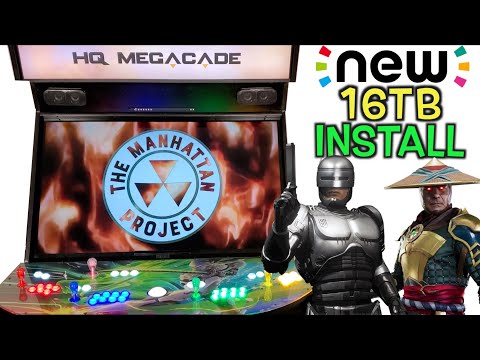 Extreme Home Arcades 16TB INSTALL + NEW PC GAMES, STEAM, ONLINE GAMEPLAY | MANHATTAN PROJECT REVIEW