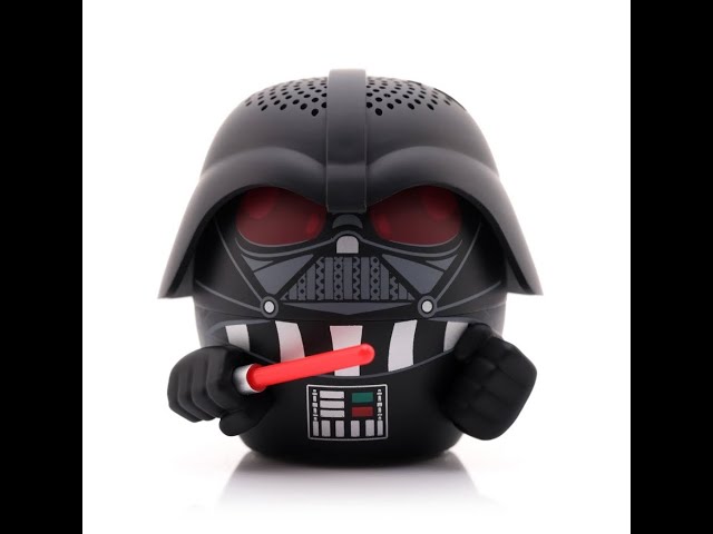 Vídeo relacionado con Bitty Boomers Star Wars: Darth Vader con Sable de luz - Mini Altavoz Bluetooth