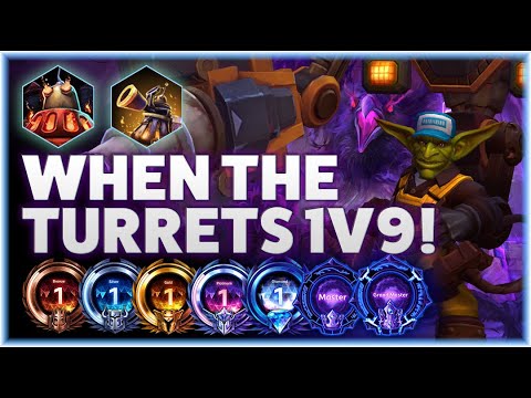 Gazlowe Robogobo - WHEN THE TURRETS 1v9! - B2GM Season 1 2024
