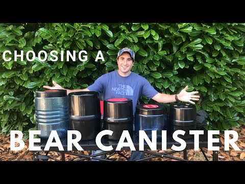 Choosing a Bear Canister (Bear Vault, UDAP, Garcia Backpacker's Cache, Bare Boxer)