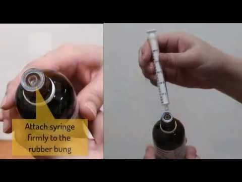 Serving Morphine Syrup