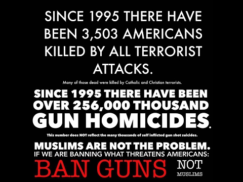 Ban Guns Not Muslims