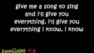 Diana Vickers- Sunlight lyrics