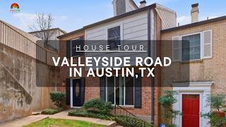 MLS House Tour: 6631 Valleyside Road in Austin, TX. - Spacious End Unit Townhome in Prime Austin