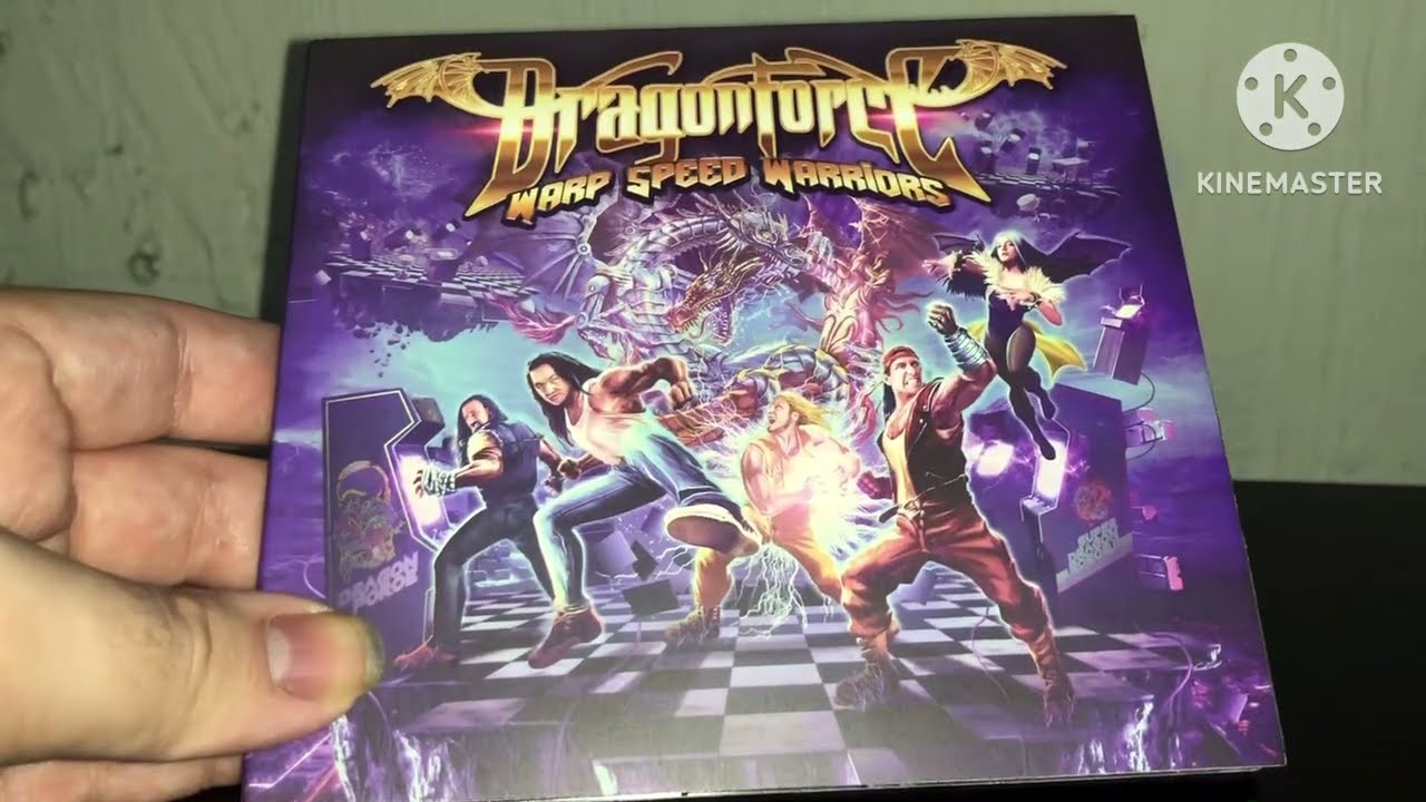 💿CD Unboxing💿 Dragonforce - Warp Speed Warriors