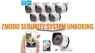 ZMODO POE Security System ► ZMODO 720P  Wireless Security Camera   ◄ 8 Channel DVR Security System