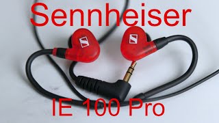 Video thumbnail for Sennheiser IE 100 Pro | Monitoring Headphones | Unboxing and Test by Manual Mode Media