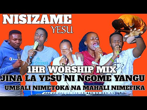 JINA LA YESU NI NGOME YANGU|NISIZAME YESU UNIOKOE|JINA JINA NILIPENDALO JINA SWAHILI WORSHIP