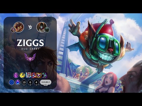 Ziggs Carry vs Jhin - EUW Master Patch 13.19
