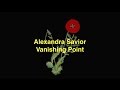 Alexandra Savior - Vanishing Point [Lyric Video]
