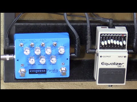 Parametric EQ's versus Graphic EQ's... what's the difference? Which is better?