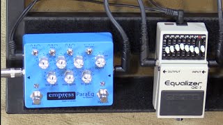 Video thumbnail for Parametric EQ's versus Graphic EQ's... what's the difference? Which is better? by Wampler Pedals