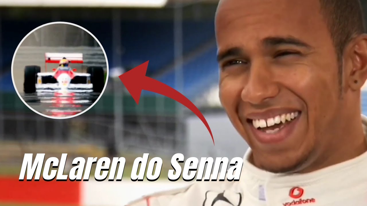 O dia que Lewis Hamilton pilotou o McLaren MP4/4 do Senna