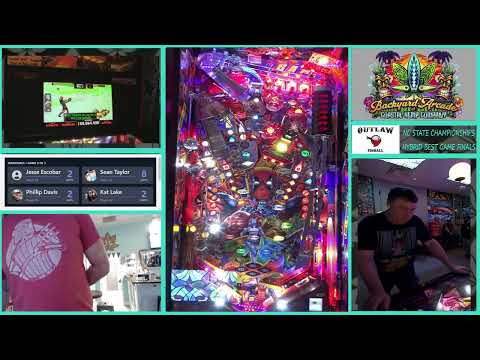 Hybrid Best Game Finals - IFPA NC State Championships at The Backyard Arcade