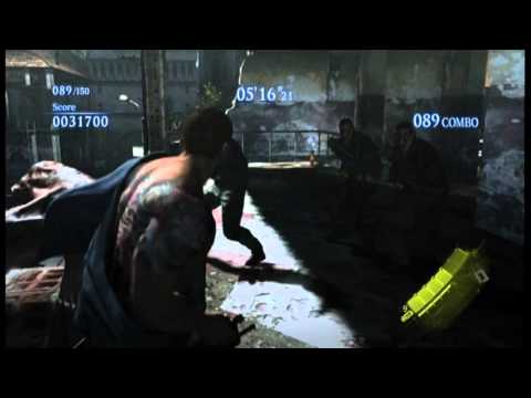 Resident Evil 6 "The Mercenaries" Requiem for War SOLO - Chris (EX1) - 1189K