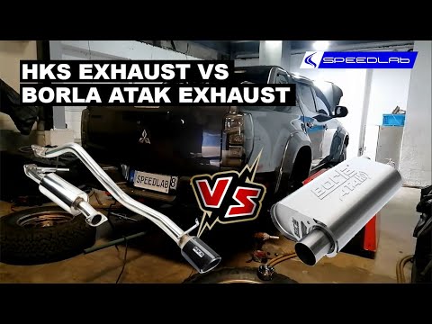 HKS vs Borla ATAK Full Exhaust and Dyno Test