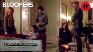 Shadowhunters Season 2 Bloopers | Cast Cant Stop Laughing | Freeform
